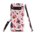Stylish Matsuri Samsung® Tough Case with vibrant art, offering impact resistance and dual-layer protection for your phone.
