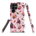 Matsuri Samsung® Tough Case showcases a vibrant design, offering stylish protection for your Galaxy S22 Ultra.
