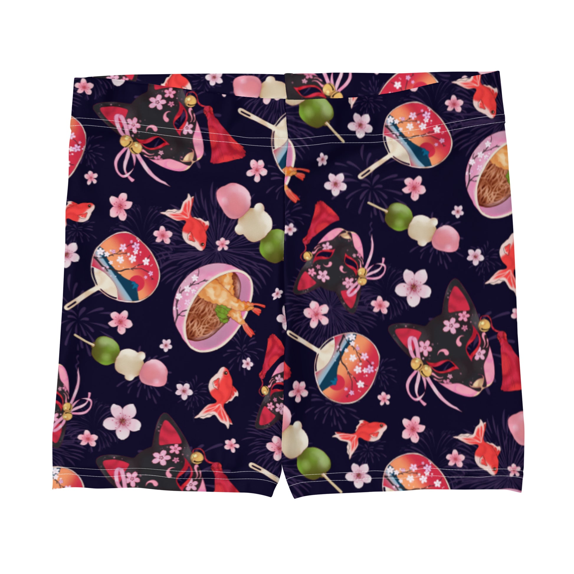Stylish Matsuri Shorts feature vibrant patterns, perfect for summer outings while keeping you cool and comfortable.