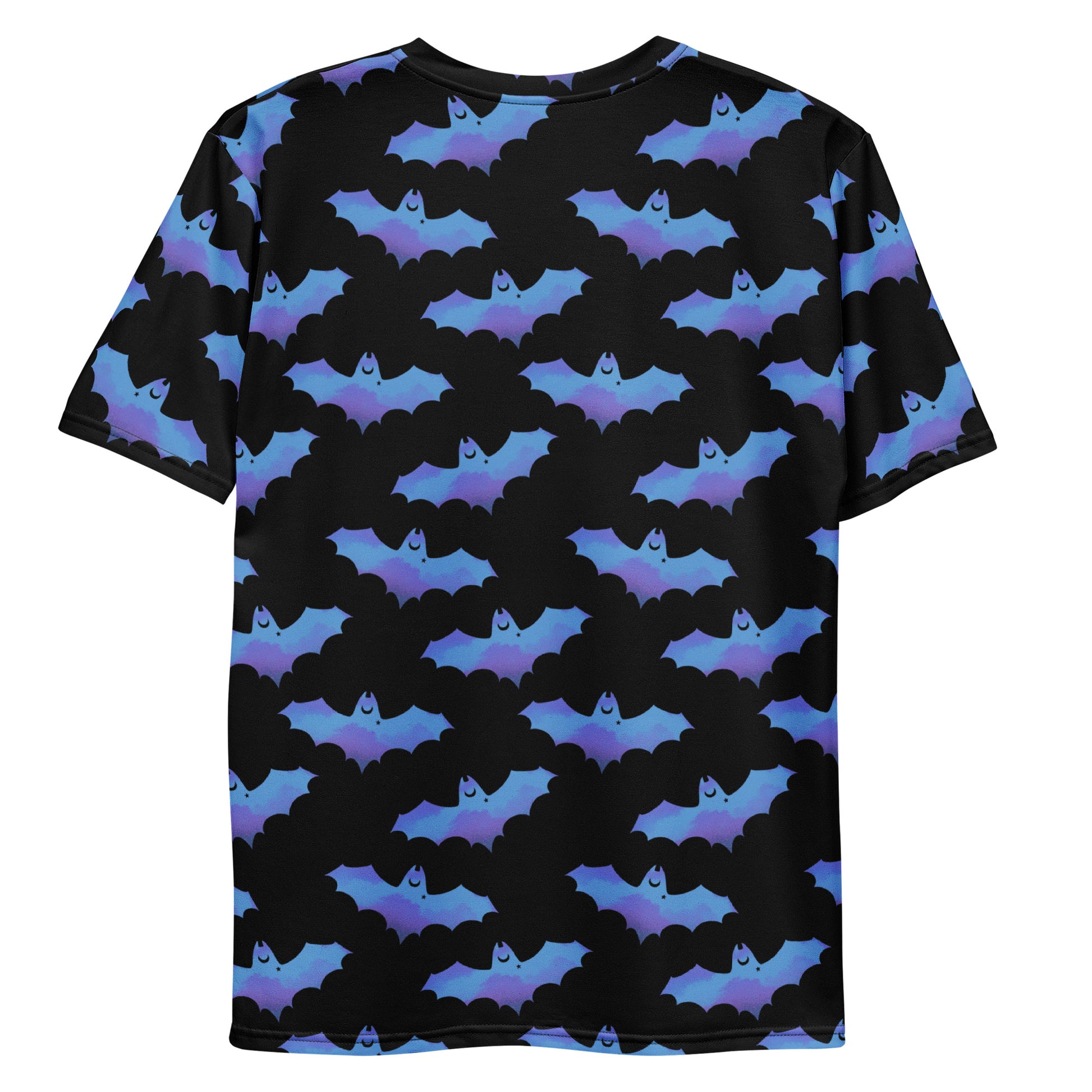 Stylish Men's Lilith T-shirt featuring a playful bat print, perfect for comfort and durability. Ideal for any casual outfit.