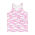 Vibrant Men's Cloudy Sky Tank Top featuring soft material and a relaxed fit for ultimate comfort and style.