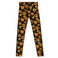 Stylish Men's Enchanted Rose Leggings featuring elegant rose blossoms for comfort and versatility in any activity.