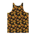 Stylish Men's Enchanted Rose Tank Top features vibrant floral design, perfect for workouts or nights out.
