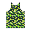 Vibrant Men's Kero-kero Tank Top featuring a unique frog design, perfect for a relaxed and stylish look.