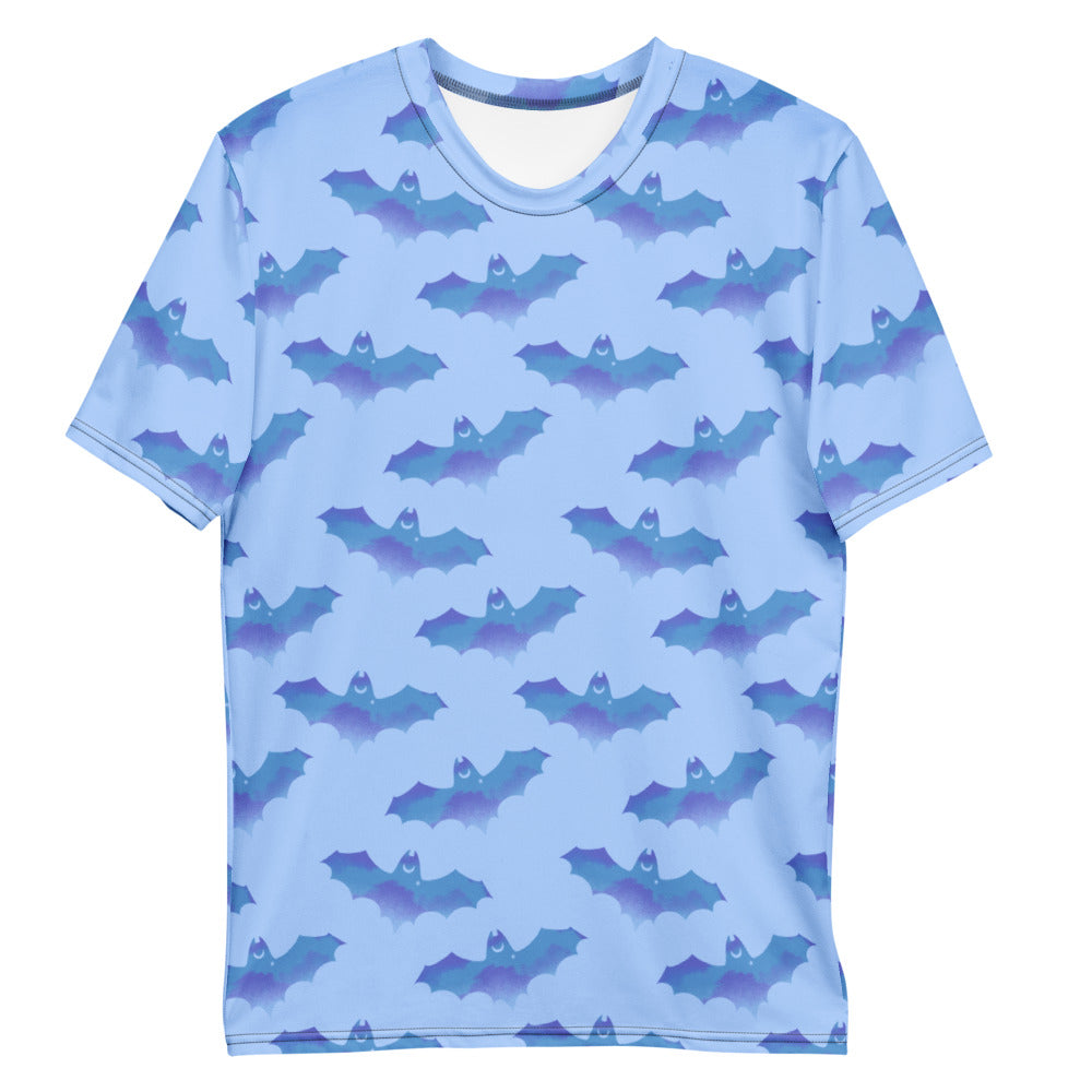 Men's Lilith T-shirt features a smooth, comfortable design with a stylish bat pattern, perfect for everyday wear.