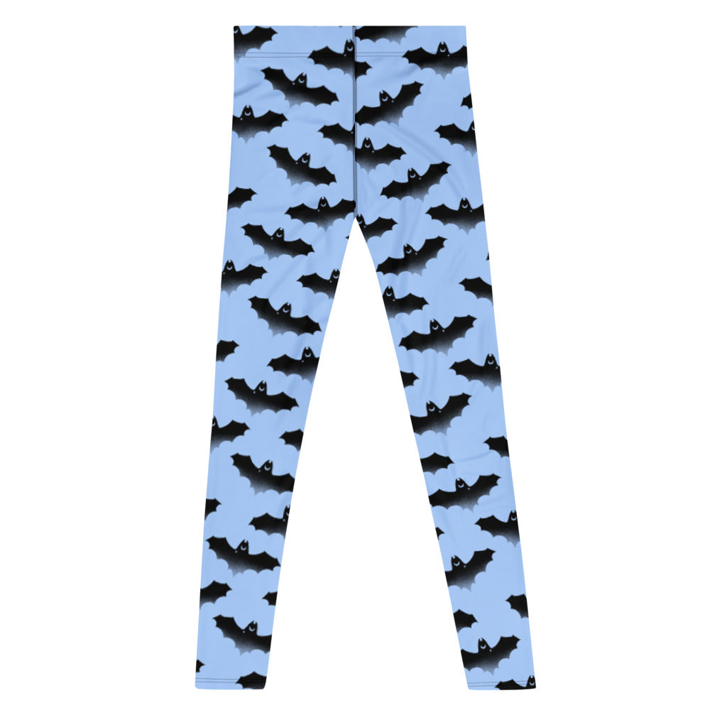 Men's Lilith Leggings feature a stylish bat print, perfect for workouts and casual wear. Get active in comfort!