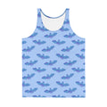Men's Lilith Tank Top features vibrant bat patterns on soft, stretchy fabric for ultimate comfort and style.