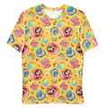 Bright and colorful Men's Pan Dulce T-shirt featuring delicious pastries, perfect for comfort and style.