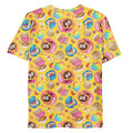 Men's Pan Dulce T-shirt features a vibrant design with delicious pastries, made from soft and stretchy fabric.