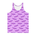 Bright and stylish Men's Aensland Tank Top featuring a fun bat print, ideal for a relaxed and comfortable look.