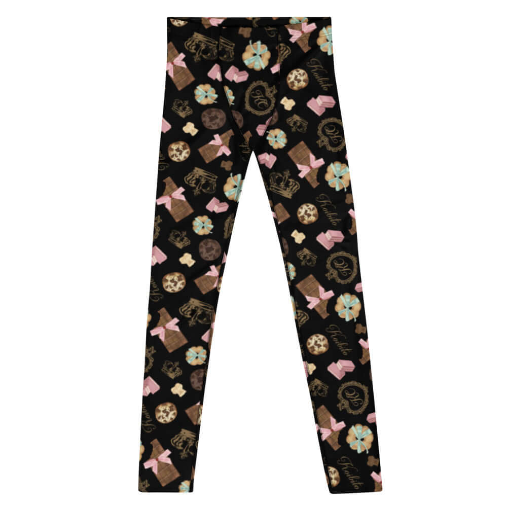 Men's Royal Cookie Leggings feature a fun, playful design perfect for workouts or casual wear. Get active in style!