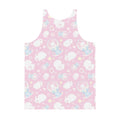 Men's Snow Bunny Tank Top features a playful bunny pattern on soft, stretchy fabric for a fabulous, relaxed fit.