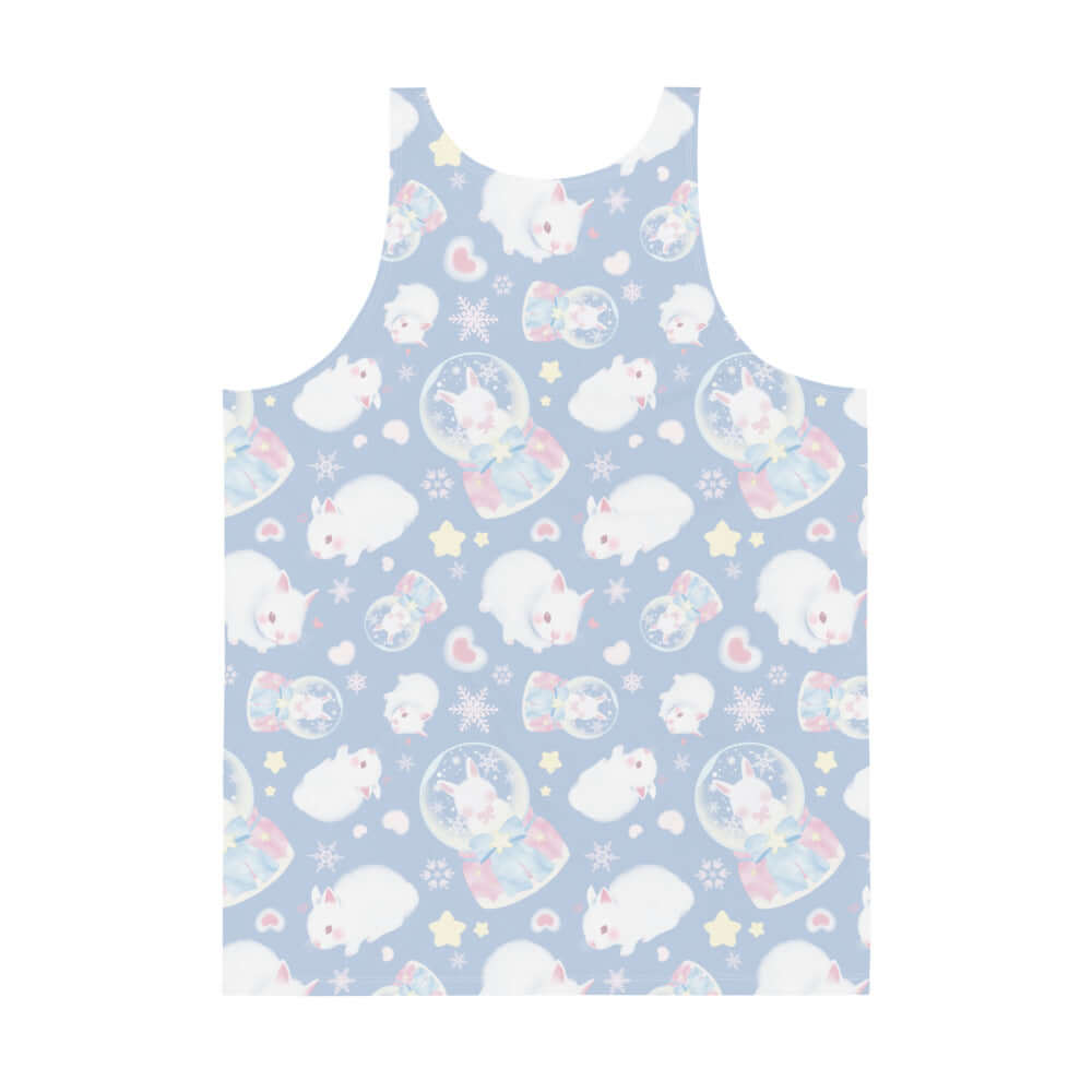 Men's Snow Bunny Tank Top featuring a vibrant design and soft material for a relaxed, stylish fit. Perfect for any occasion!
