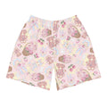 Men's Sweet Teddy Athletic Shorts feature a playful design, perfect for workouts or casual wear. Comfortable and stylish!
