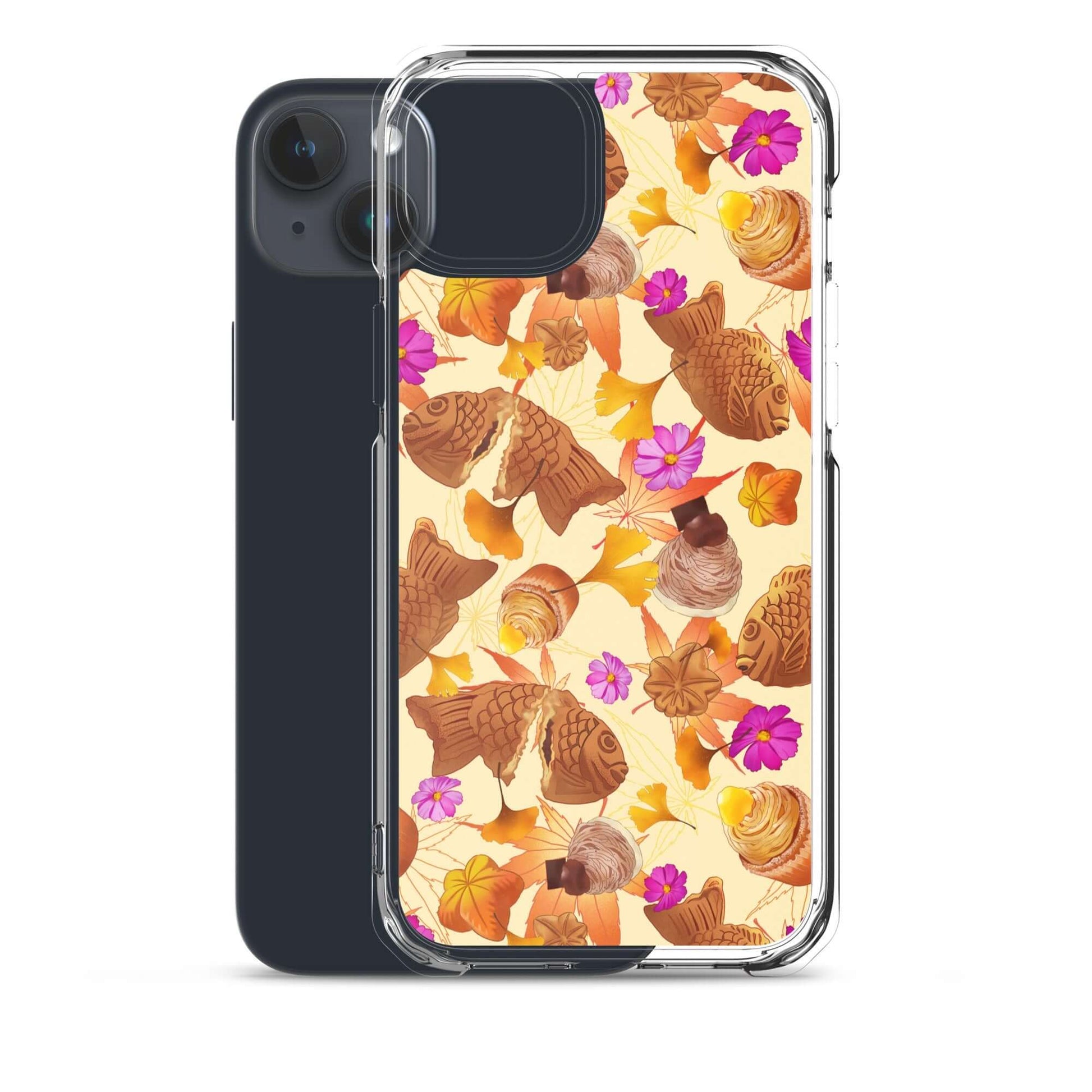 Momiji iPhone® Clear Case features a stylish design while protecting your phone from scratches and dust.