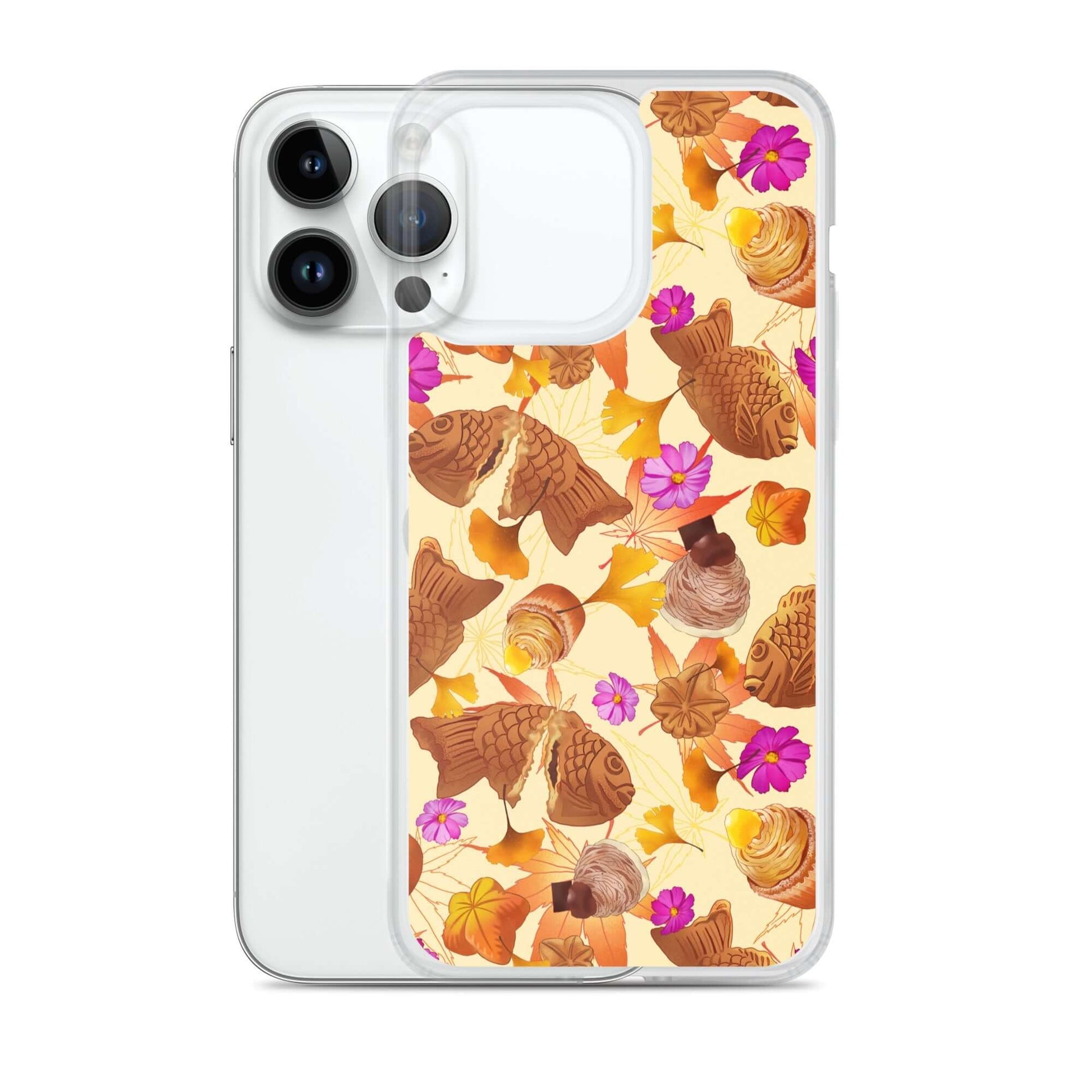 Stylish Momiji iPhone® Clear Case offers protection from scratches and dirt with a flexible design and precise openings.