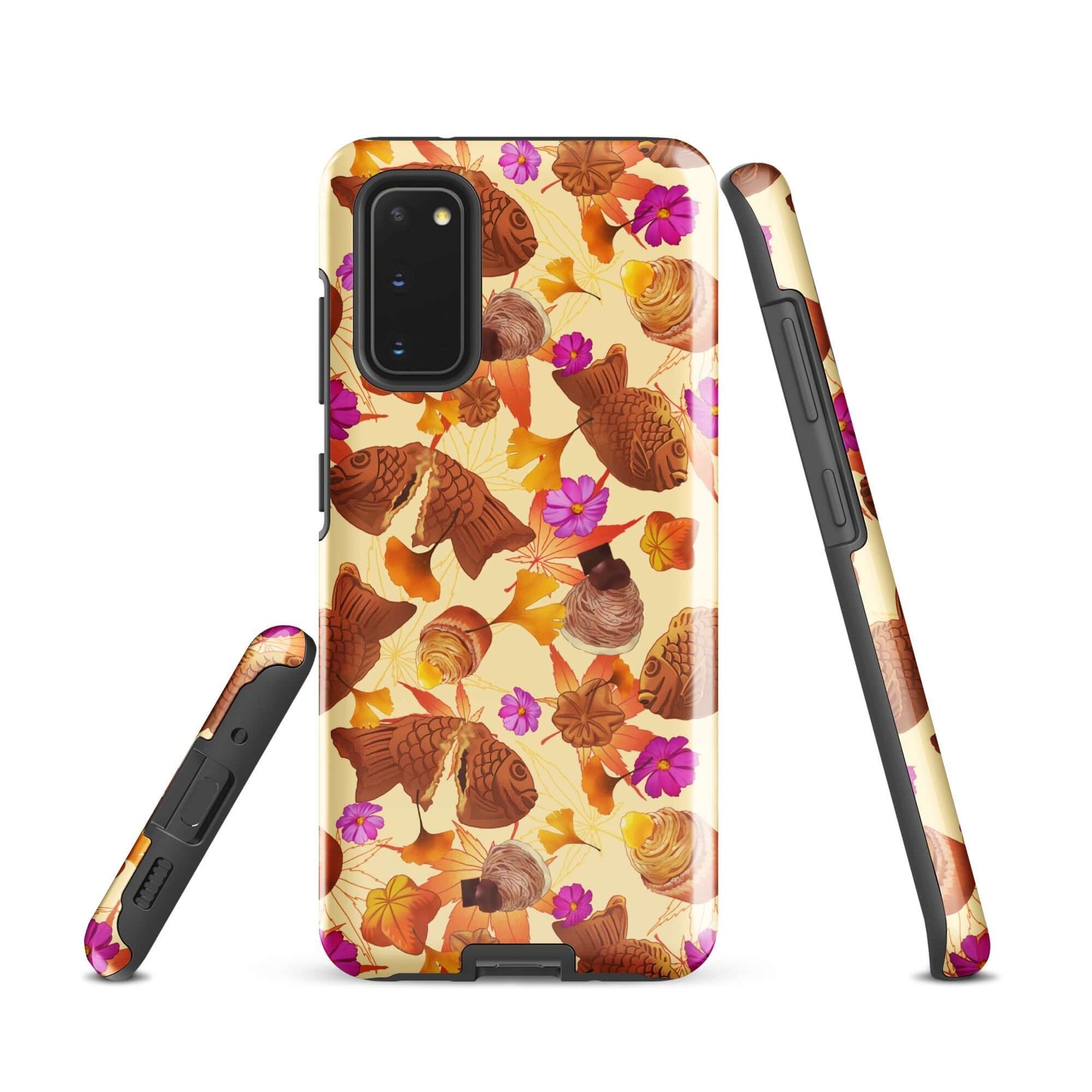 Stylish Momiji Samsung® Tough Case featuring vibrant designs, ensuring protection and durability for your phone.
