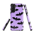 Protect your Samsung with the stylish Morrigan Samsung® Tough Case featuring a unique bat design and dual-layer durability.