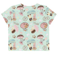 Brighten your spring wardrobe with the Parasol Bunny Crop Top, perfect for tea parties and casual outings.