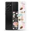 Protect your phone in style with the Parasol Bunny Samsung® Clear Case, featuring adorable bunny designs and vibrant colors.