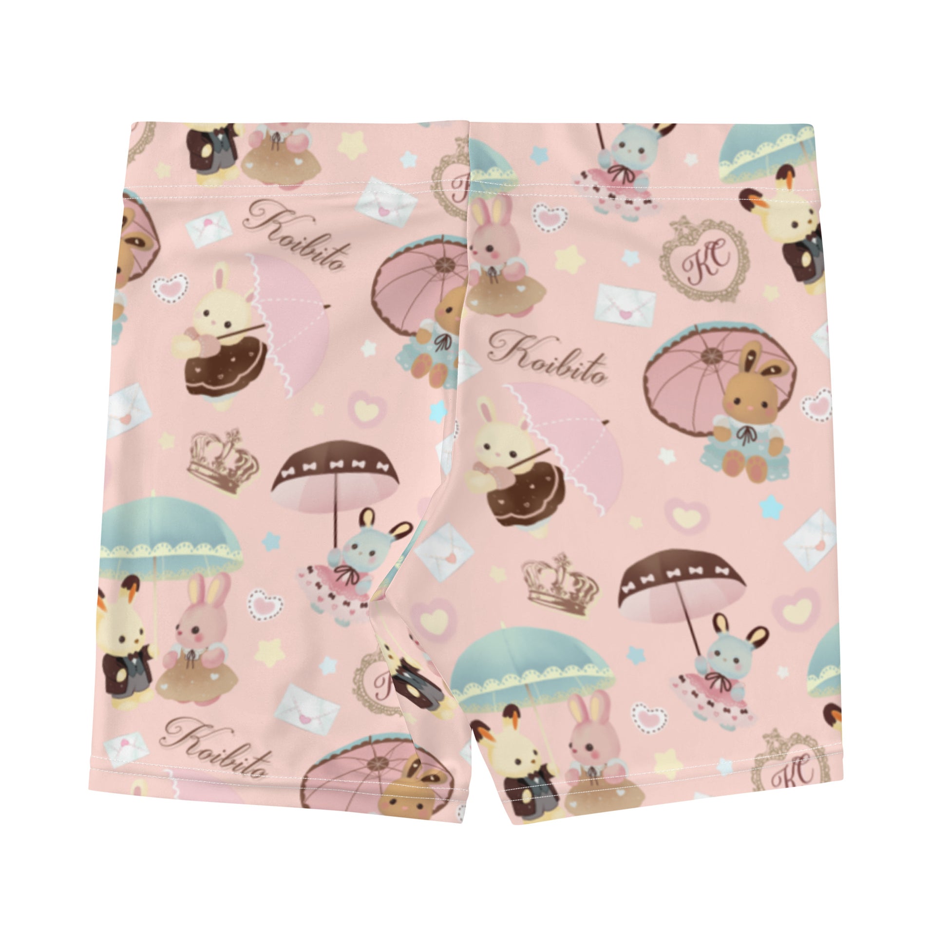 Cute and soft Parasol Bunny Shorts feature playful designs, perfect for springtime fun at home or outdoors.