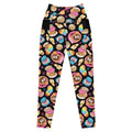 Stylish Premium Pan Dulce Leggings featuring vibrant baked goods design, perfect for workouts or casual outings.