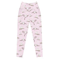 Stylish Premium Snow Bird Leggings with a cute pastel print, perfect for winter comfort and casual wear.