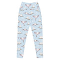 Shop the Premium Snow Bird Leggings featuring a whimsical bird print and soft pastel colors for ultimate winter comfort.