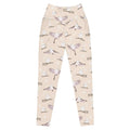 Premium Snow Bird Leggings showcase a charming winter print with a high-waisted cut for ultimate comfort and style.