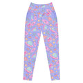 Premium Space Leggings featuring a vibrant cosmic print, perfect for stylish workouts or casual outings.