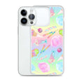 Vibrant Rainbow Candy iPhone® Clear Case offers stylish protection against scratches and dirt for your device.