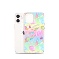 Colorful Rainbow Candy iPhone® Clear Case with protective design against scratches and dirt, perfect for style and function.