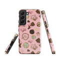 Stylish Royal Cookie Samsung® Tough Case features a chic design, ensuring protection and elegance for your phone.