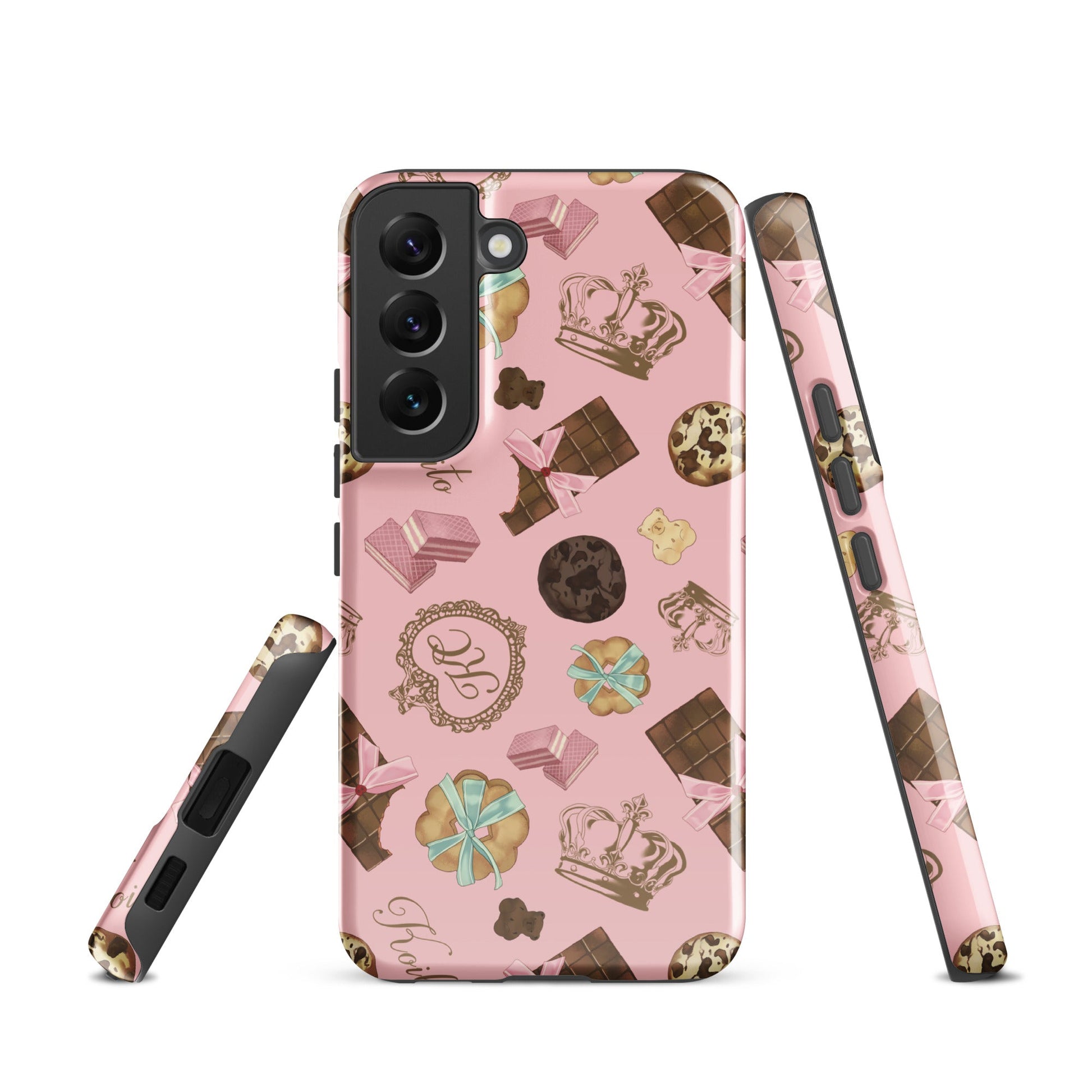 Stylish Royal Cookie Samsung® Tough Case features a chic design, ensuring protection and elegance for your phone.