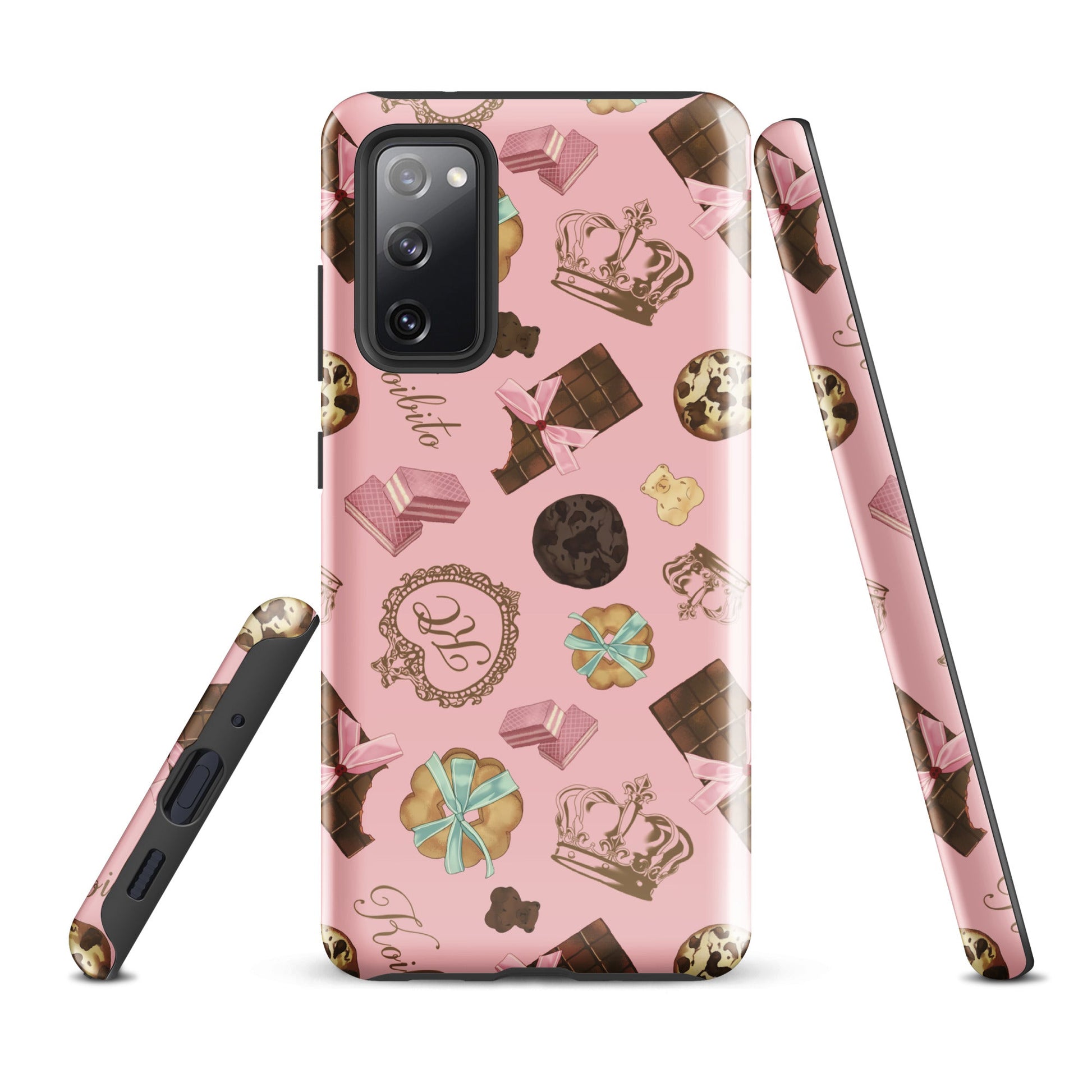 Stylish Royal Cookie Samsung® Tough Case featuring a playful design while offering impact resistance and durability.