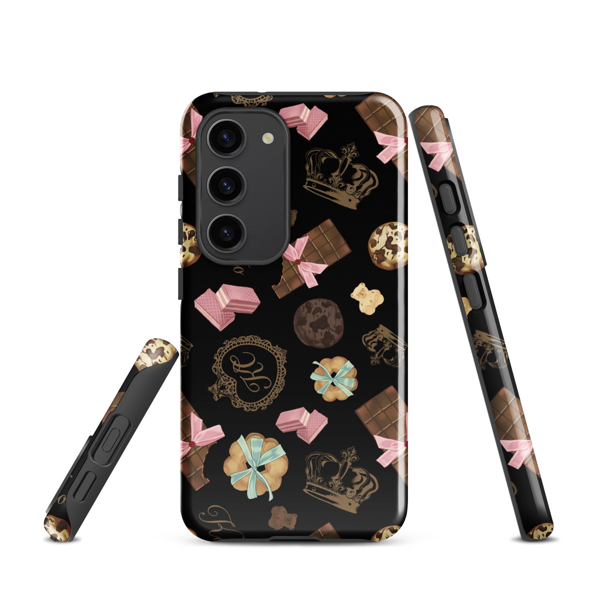 Stylish Royal Cookie Samsung® Tough Case with impact-resistant design to protect your phone in style and elegance.