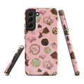 Stylish Royal Cookie Samsung® Tough Case featuring delightful designs, ensuring durability and phone protection.