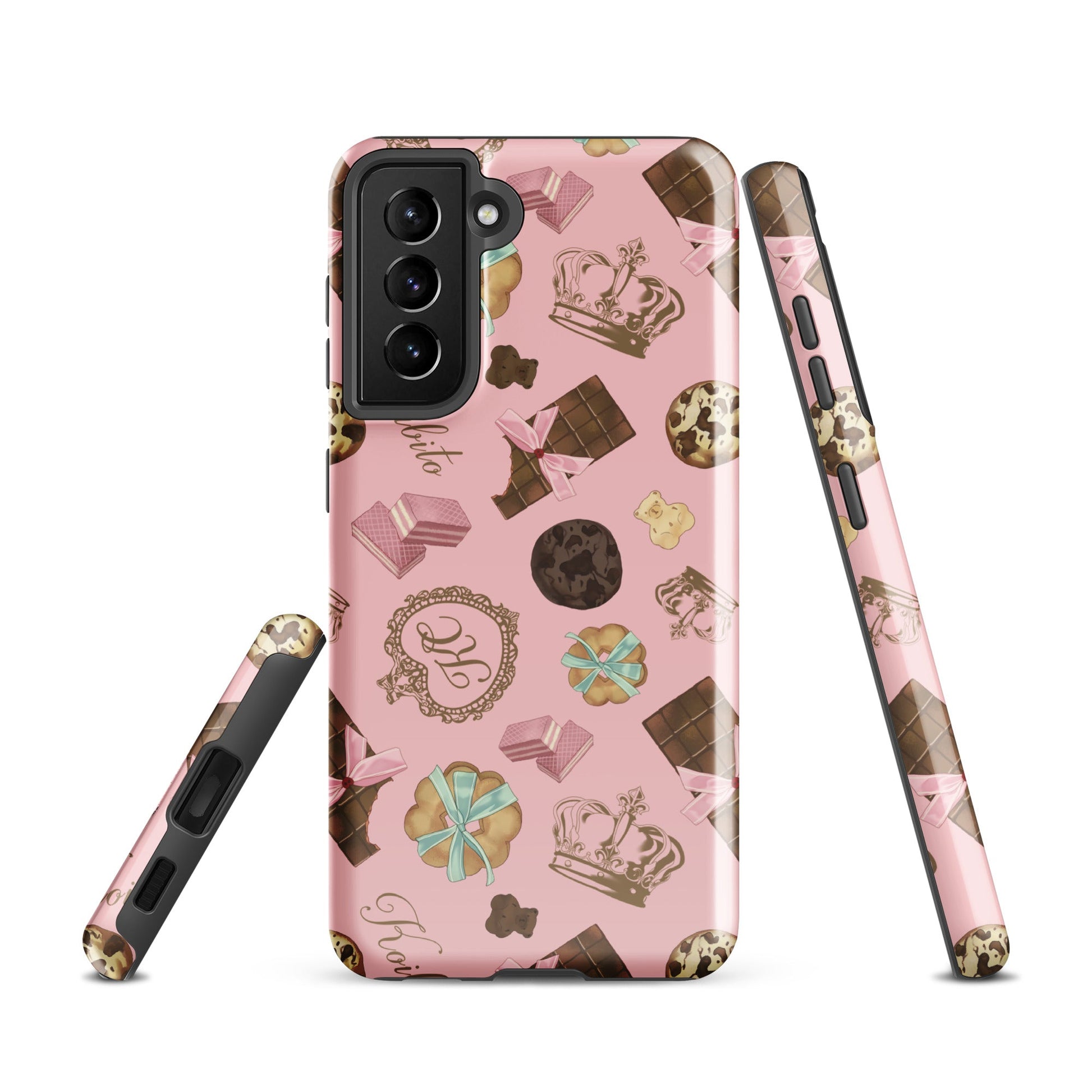 Stylish Royal Cookie Samsung® Tough Case featuring a charming design, offering durability and impact protection.