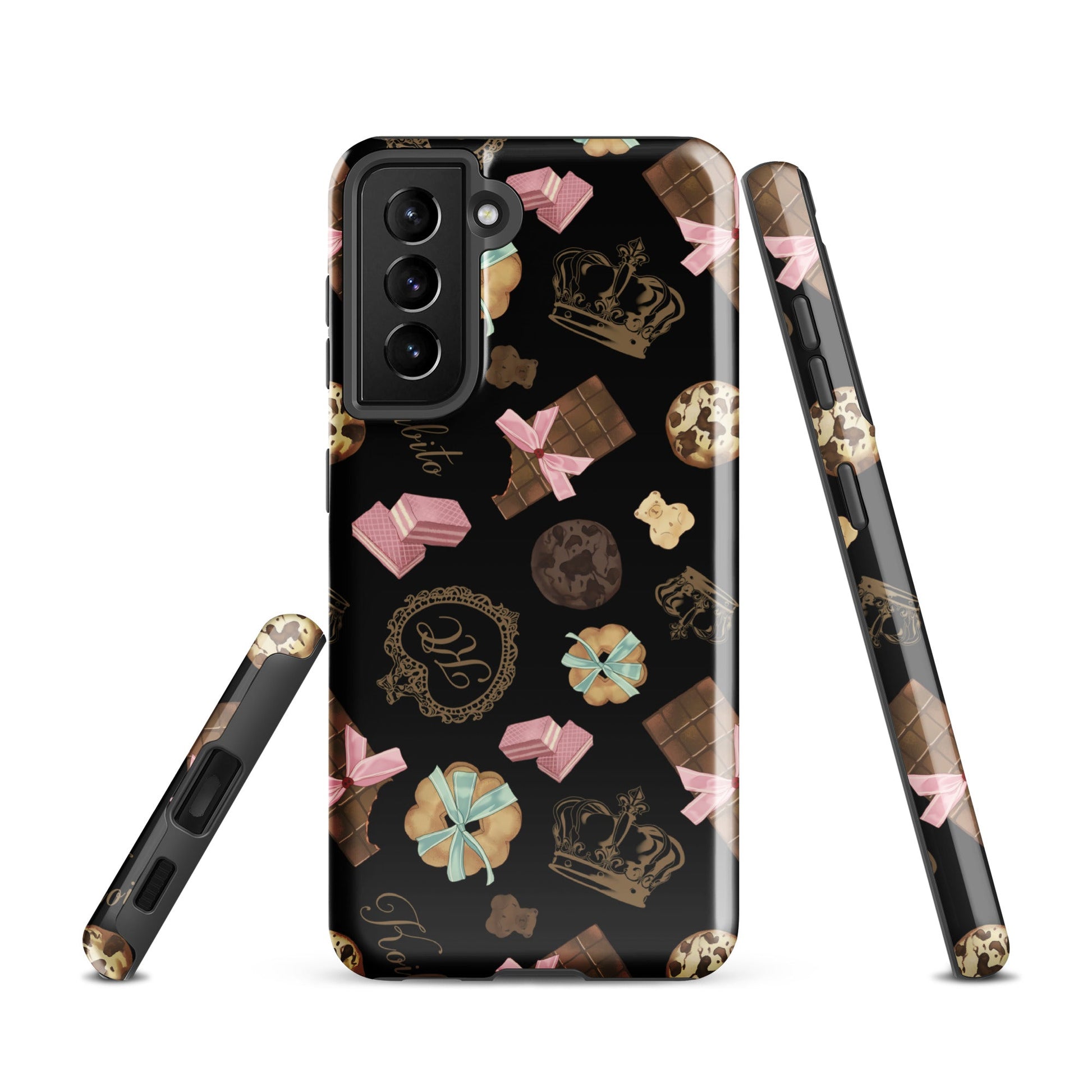 Royal Cookie Samsung® Tough Case features a stylish design, offering durability and protection for your Galaxy S21.