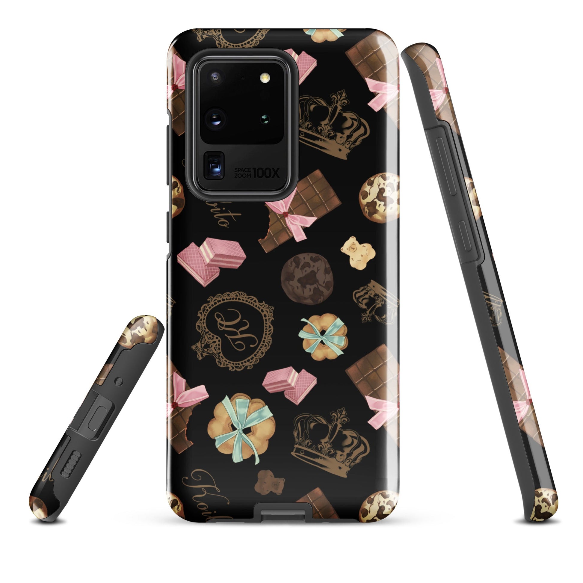 Stylish Royal Cookie Samsung® Tough Case featuring a chic design, perfect for protecting your phone in style.