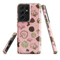 Stylish Royal Cookie Samsung® Tough Case features a charming dessert design and offers superior protection for your phone.