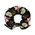Trendy Royal Cookie Scrunchie featuring chocolate and cookie designs, perfect for any stylish outfit.