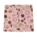 Stylish Royal Cookie Shorts featuring a fun dessert pattern, perfect for comfort and mobility. Ideal for summer outfits!