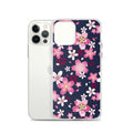 Sakura iPhone® Clear Case showcases beautiful floral design while offering protection from scratches and dirt.