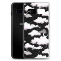 Stylish Cloudy Sky Samsung® Clear Case showcases dreamy cloud design, perfect for protecting your phone in style.