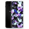 Colorful Butterfly Samsung® Clear Case showcases vibrant butterfly design, perfect for protecting your phone stylishly.