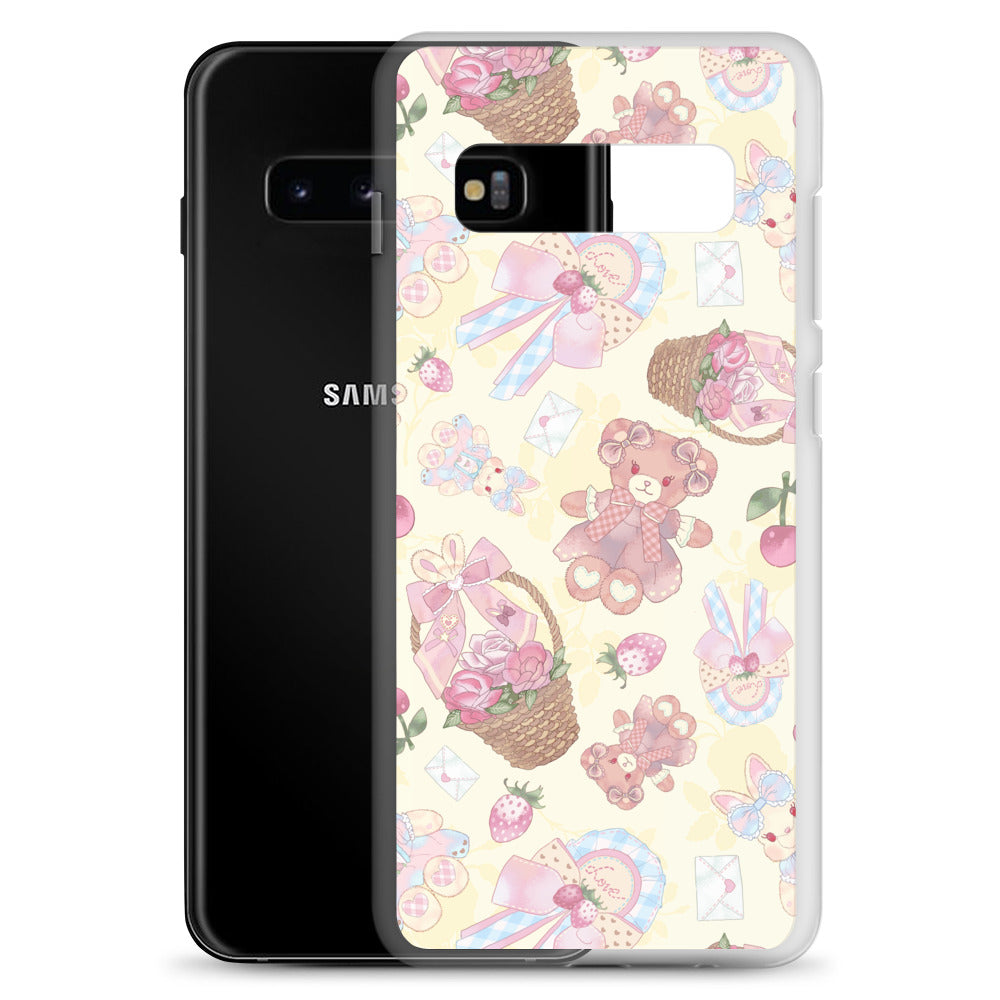 Showcase your style with the Sweet Teddy Samsung® Clear Case, featuring vibrant designs that protect your phone beautifully.