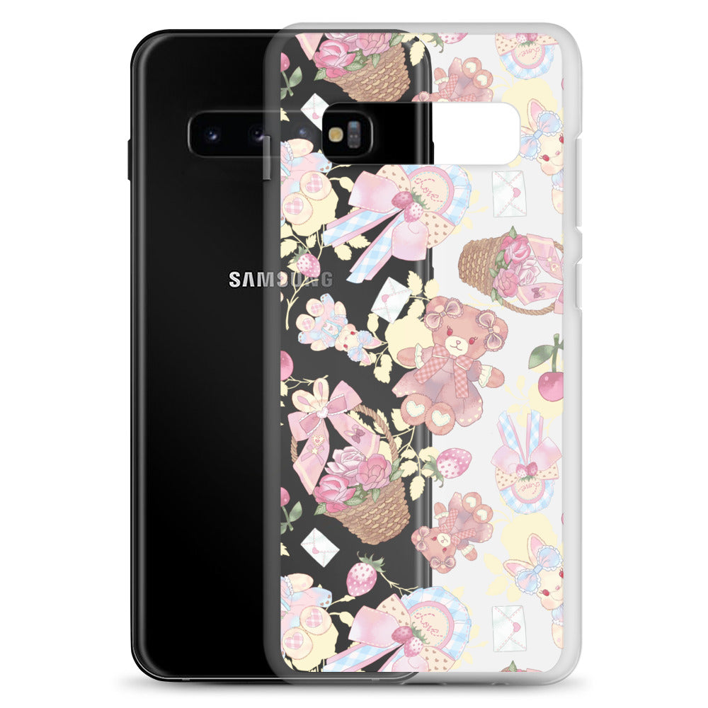 Protect your phone with the stylish Sweet Teddy Samsung® Clear Case, showcasing vibrant designs and feminine charm.