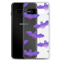 Protect your Samsung with the stylish Morrigan Samsung® Clear Case featuring playful bats and durable design.
