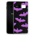 Stylish Aensland Samsung® Clear Case with cute bat design, offering reliable protection for your phone.